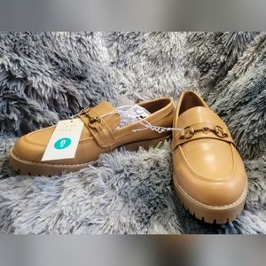 NWT 8W A New Day tan Danica loafers